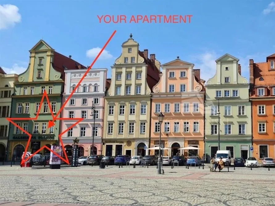 Apartamento Grande Appartamento 100M2 Rynek 24H Self Check-In Breslavia